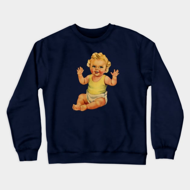 Baby Crewneck Sweatshirt by Midcenturydave